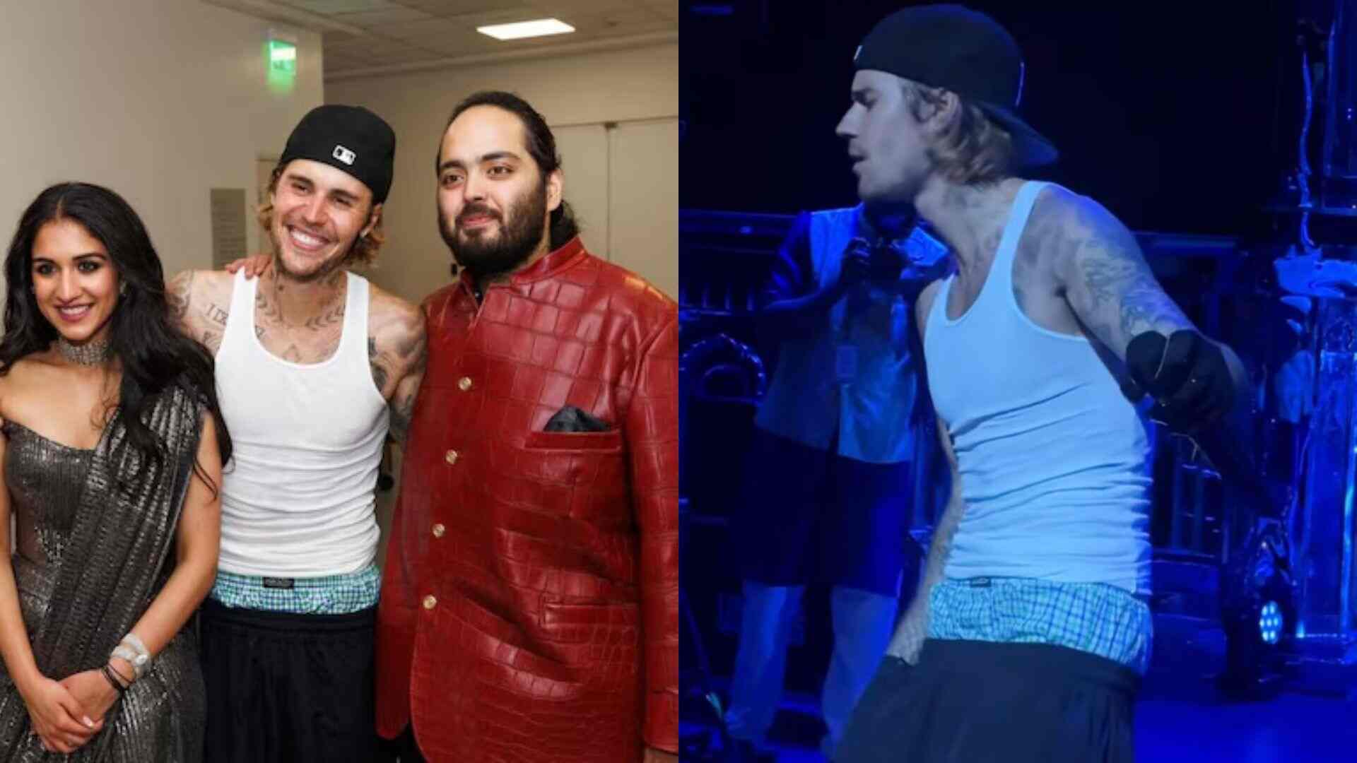 Justin Bieber's 'Chaddi-Baniyan' Look At Ambani Sangeet