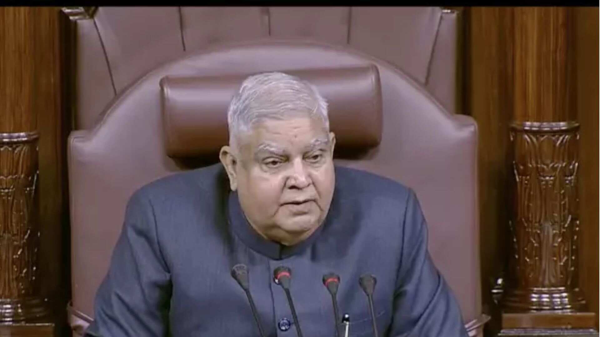 Rajya Sabha Chairman Condemns Opposition MPs’ Walkout, Calls It A ‘Challenge To Constitution’