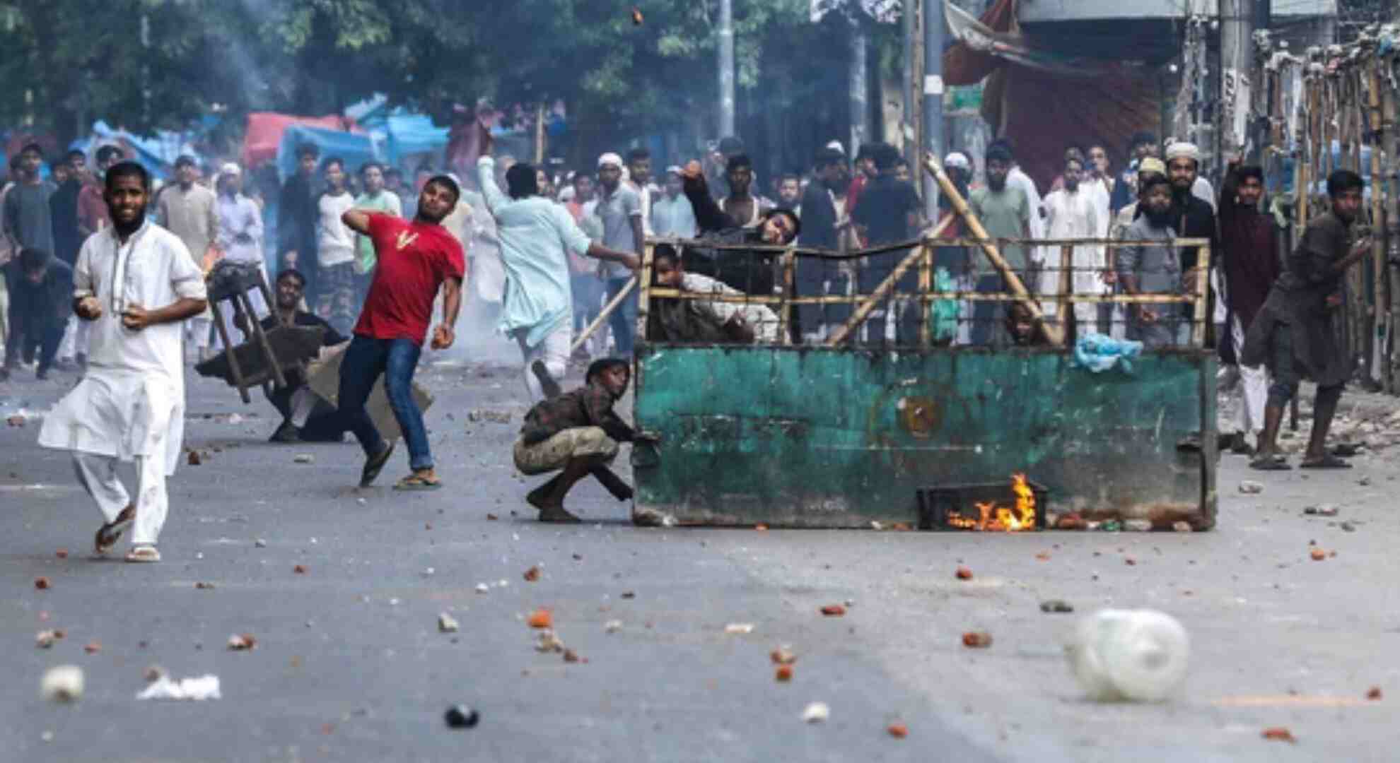 Bangladesh Imposes Curfew as Protests Kill 105; 400+ Indians Evacuated