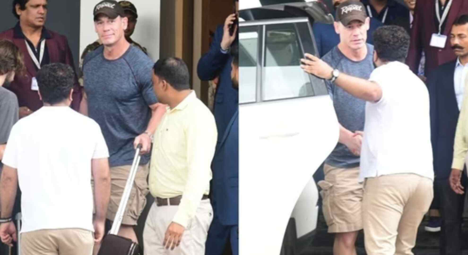 John Cena Steals the Spotlight at Anant Ambani's Wedding in Mumbai