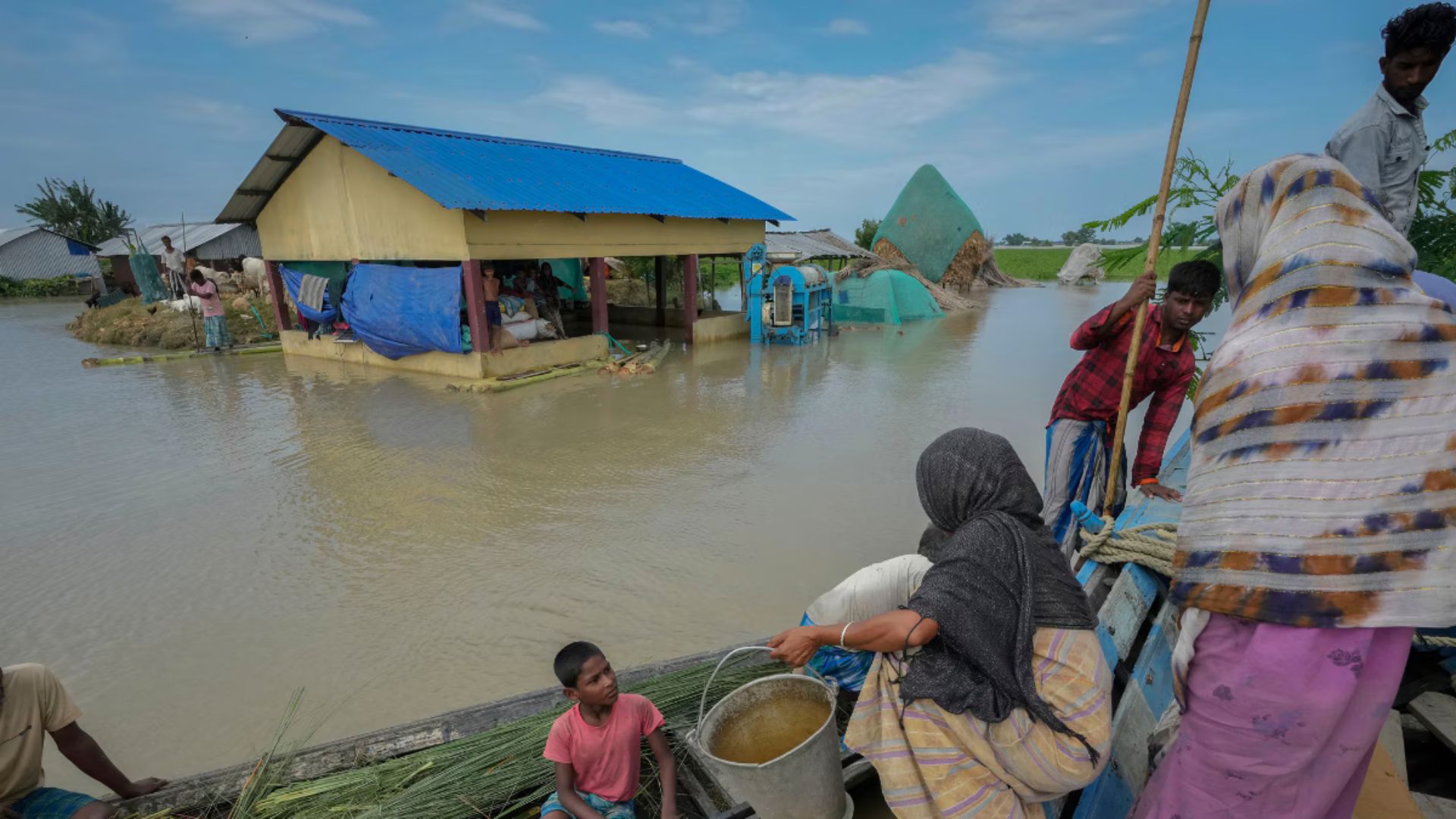 Assam Floods Displace Thousands; CM Attributes Cause To Lack Of Chinese Reservoirs On Border