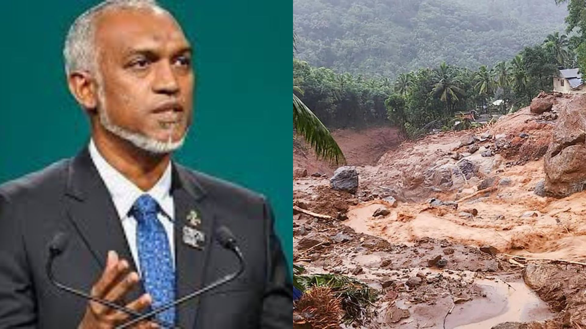 Maldives President Muizzu Expresses Condolences To PM Modi Following Tragic Wayanad Landslide