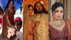 Watch : Adorable Calves Steal Show at Anant Ambani and Radhika Merchant’s Grand Mumbai Wedding