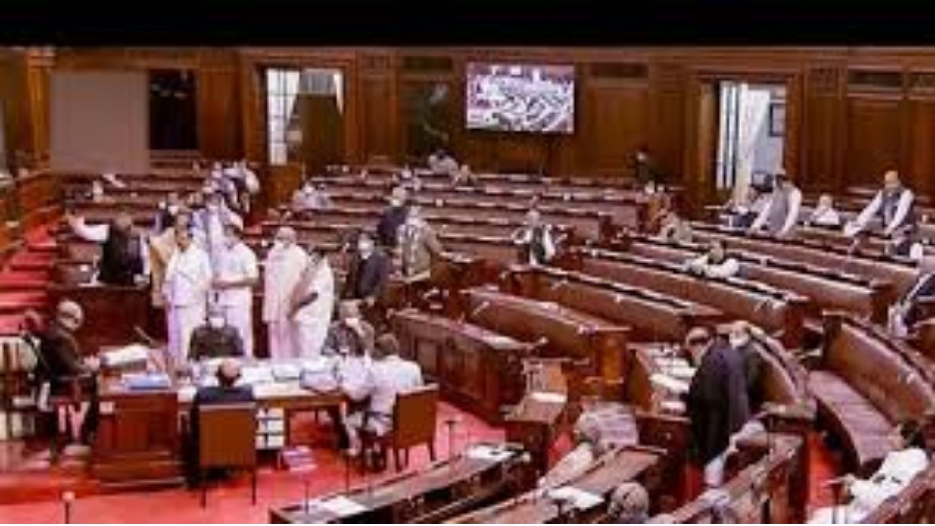 Opposition MPs Walk Out of Rajya Sabha After PM Modi’s Jibe at Congress for Running Governments by Remote Control