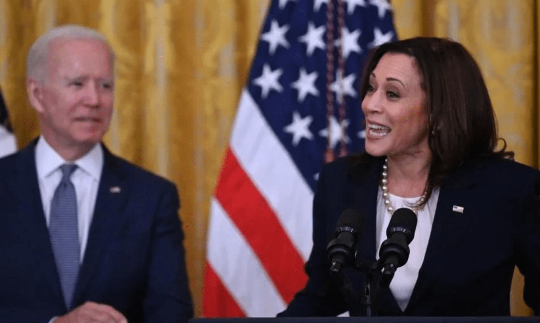 Kamala Harris Defends Biden By Calling Him A “Fighter”