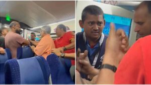 Vande Bharat Express Becomes Boxing Ring After Passenger Receives Non-Veg Food