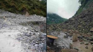 Uttarakhand: Vehicle Movement Stops At Badrinath National Highway Due To Falling Debris