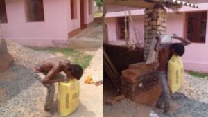 Watch: Man Amazes Internet By Lifting 50 Kg Cement Bag With His Teeth