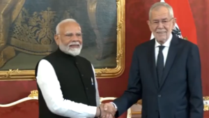 Watch: PM Modi Meets Austrian President Van der Bellen In Vienna