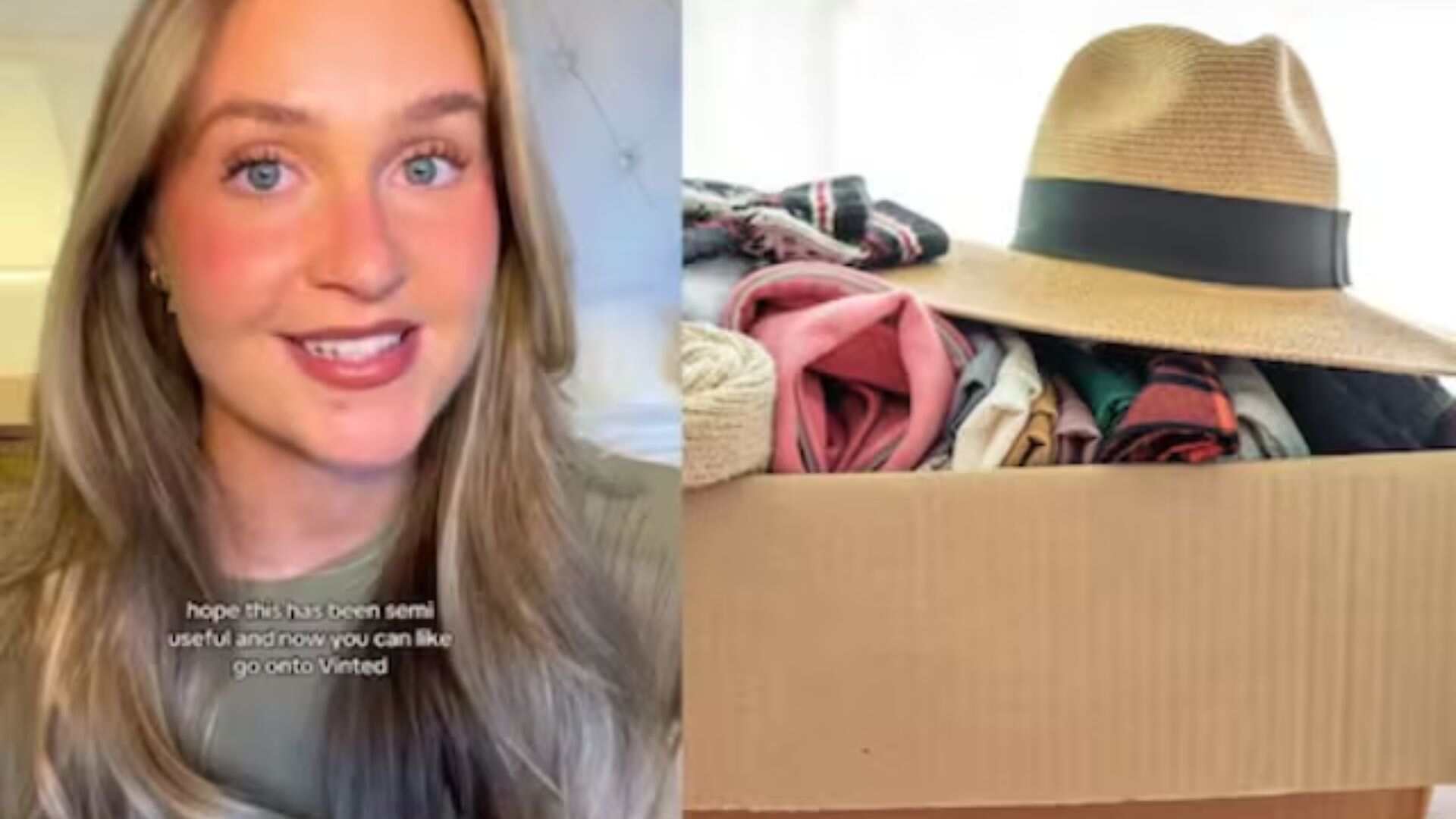 Clip Of the Woman who became rich by selling old clothes