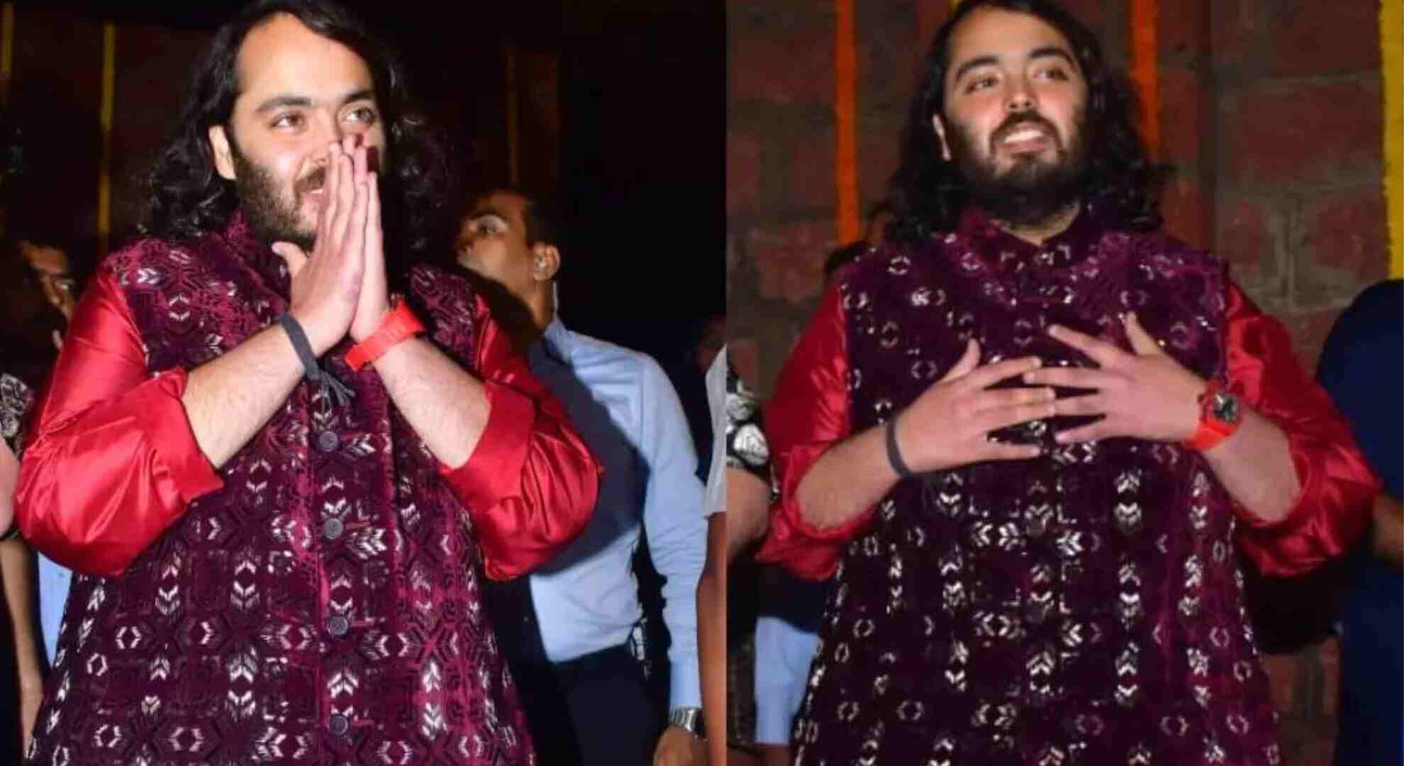 Anant Ambani Performs Havan At Krishna Kali Temple Ahead Of Grand Wedding