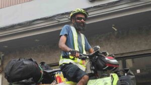 Kerala Clerk Takes Unpaid Leave To Cycle Across Europe