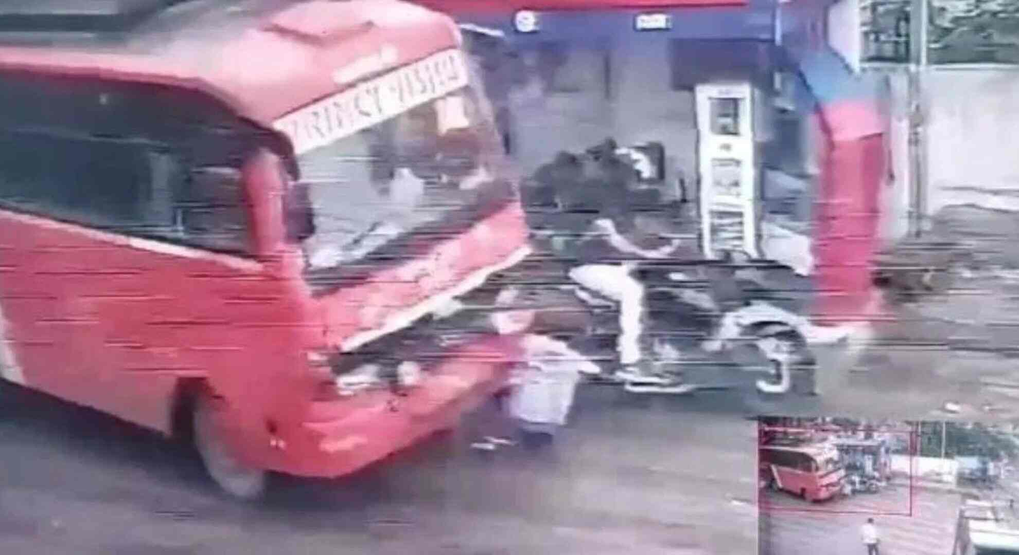 Driverless Bus Crashes Into Petrol Pump, One Injured