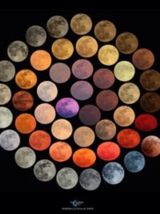 Shades Of Lunar Eclipse