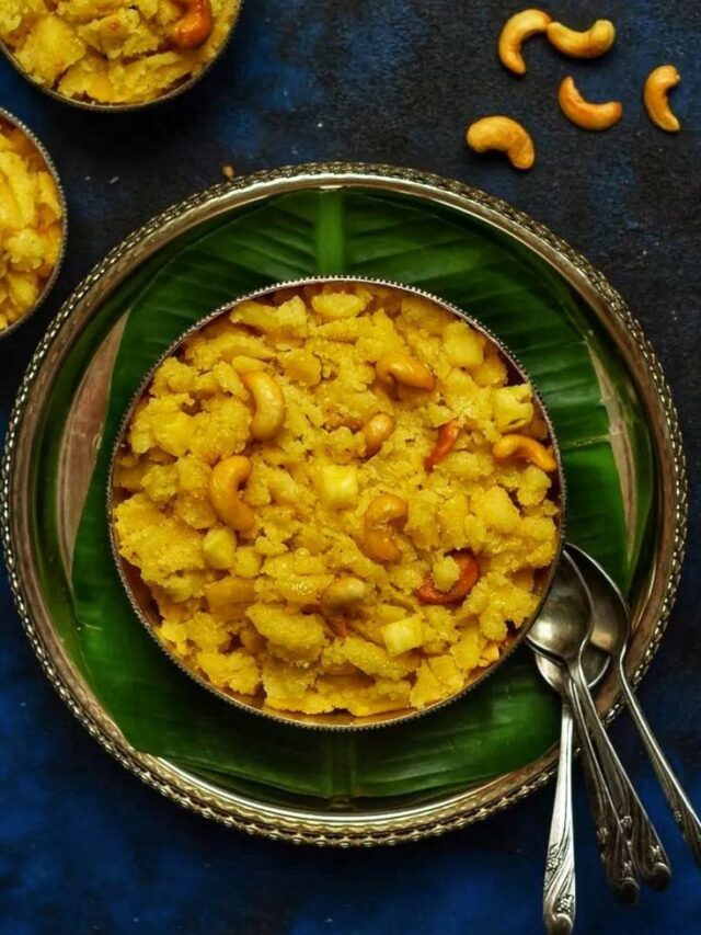 Semolina Pineapple Halwa: A Classic Indian Dessert