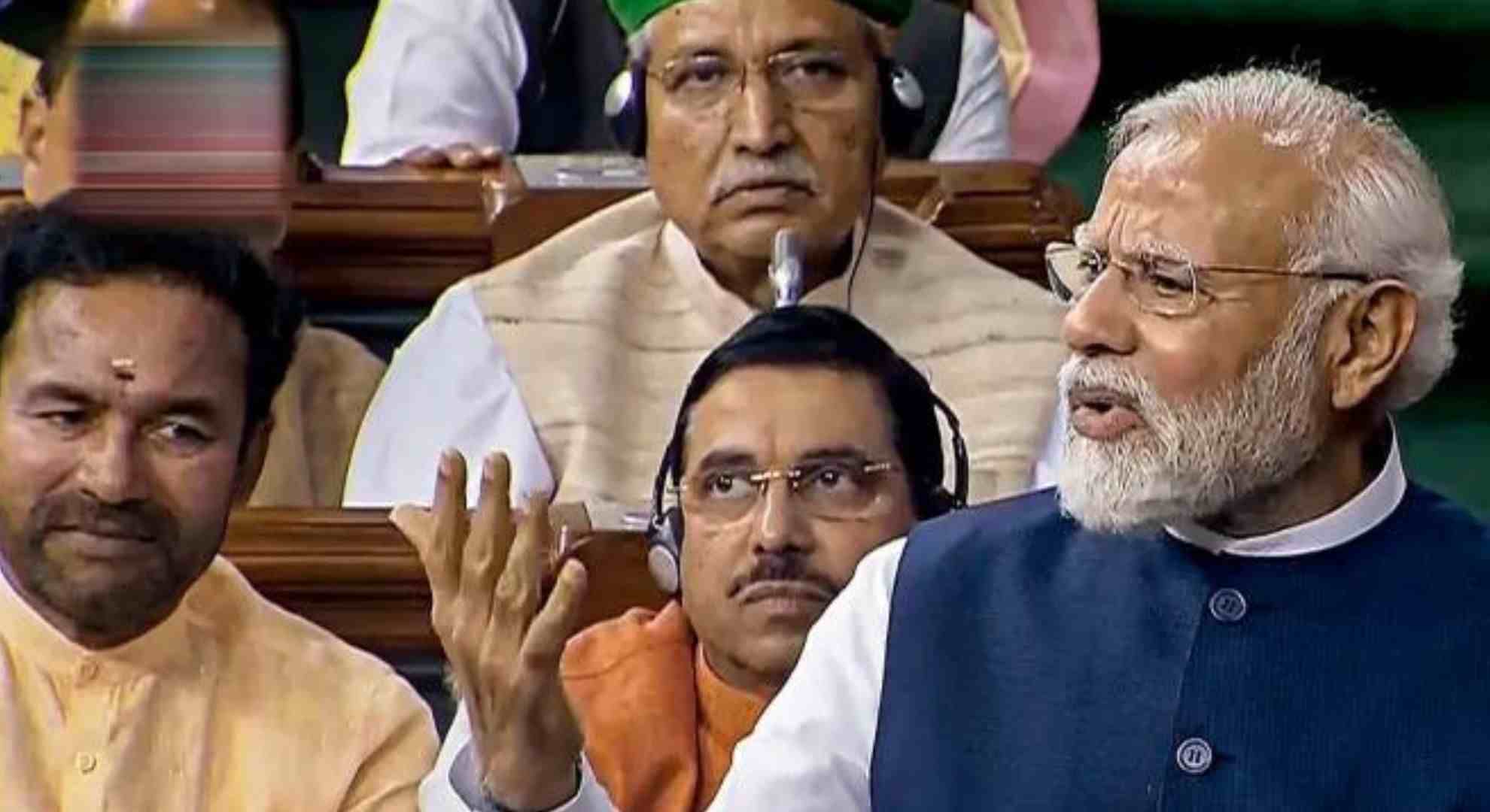 Opposition MPs Disrupt PM Modi’s Rajya Sabha Speech, Alleging Suppression of LoP