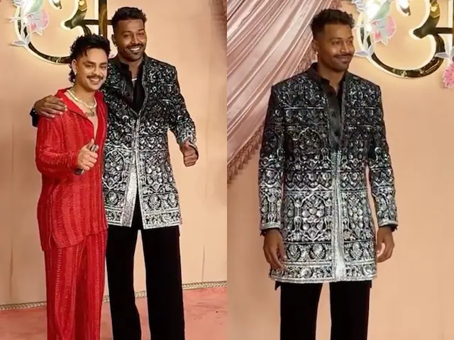 Hardik Pandya Arrives Alone at Anant-Radhika's Sangeet Amid Divorce Rumours With Wife Natasa