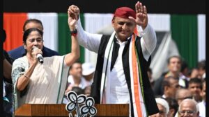 ‘BJP-led Central Govt will fall soon’, assert Mamata, Akhilesh at Trinamool’s mega-rally