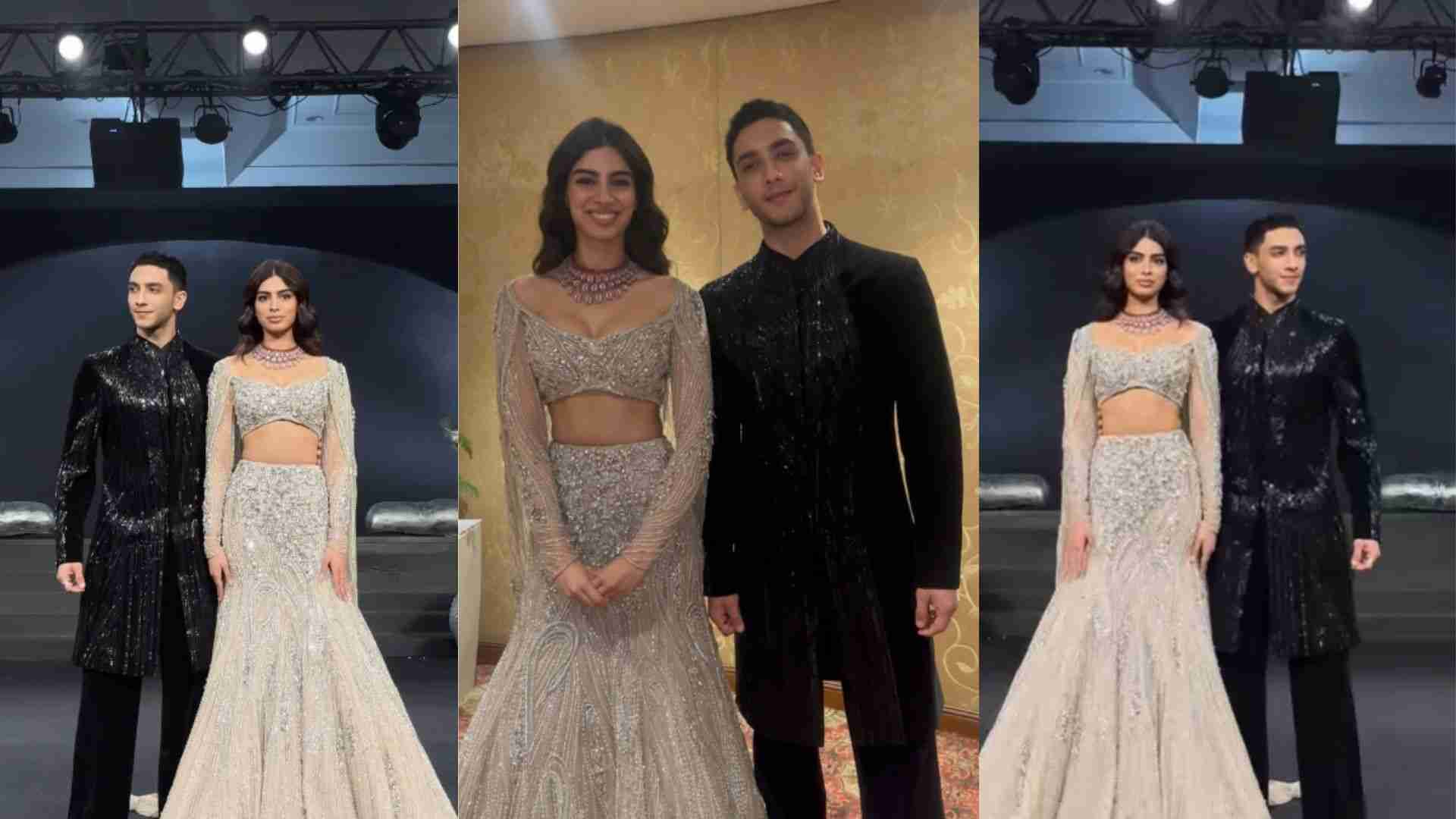 India Couture Week: Vedang Raina And Khushi Kapoor Steal The Show