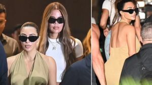 Mumbai Buzzes As Kim And Khloe Kardashian Arrive For Ambani Wedding In Chic Outfits