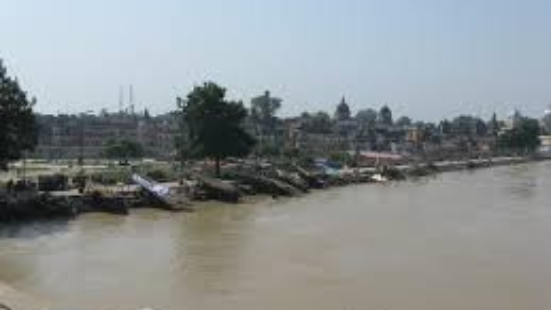 Video: Saryu River Water level Is Rising Due To Heavy Rain