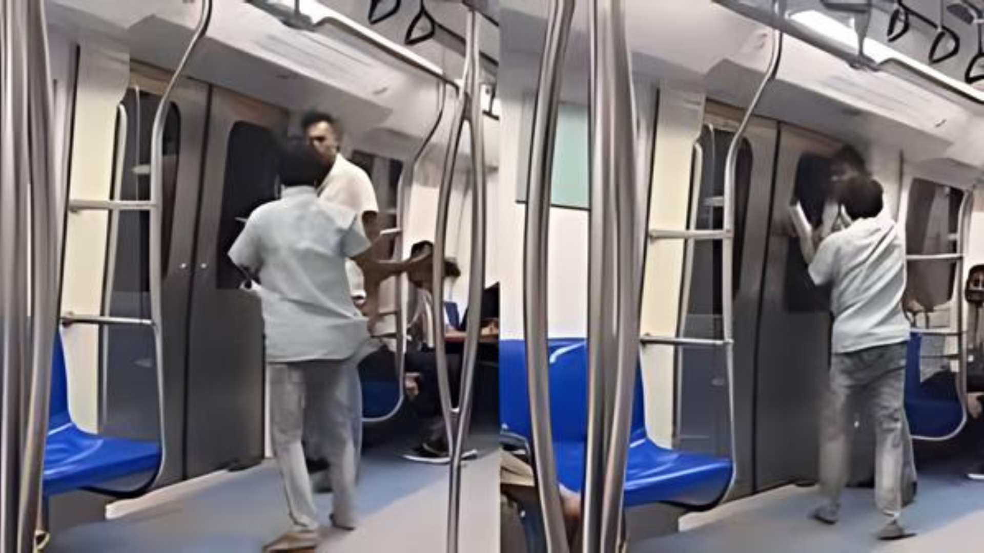 Watch: Man Hits Passenger With Slipper Inside Delhi Metro Goes Viral