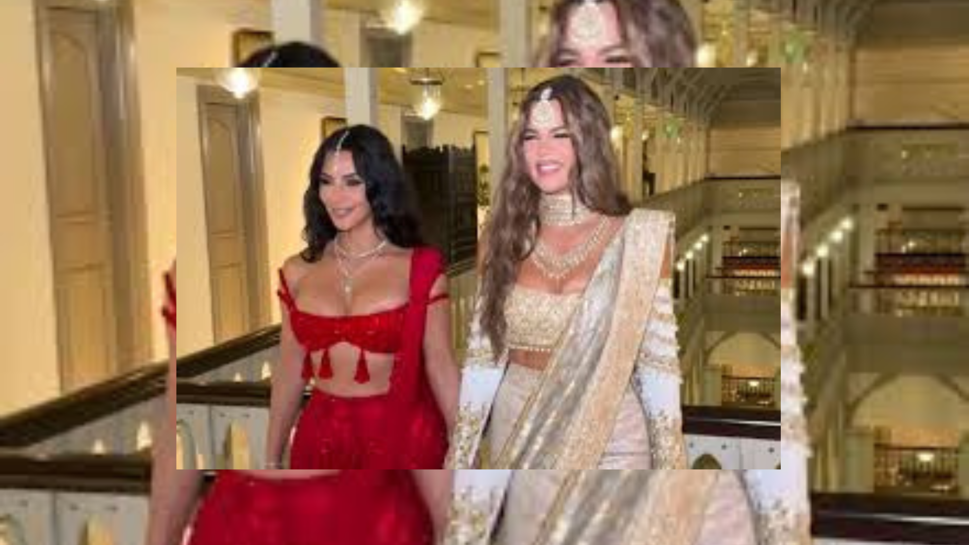 Kim Kardashian Shares 'Stunning Pics' With Isha Ambani At Anant Ambani Radhika Merchant Wedding