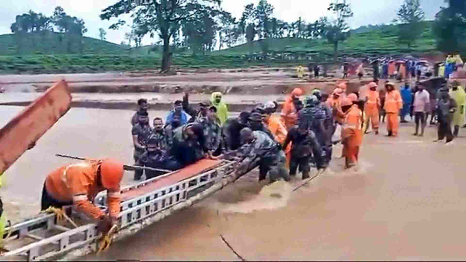 The search and rescue operations are underway in Wayanad