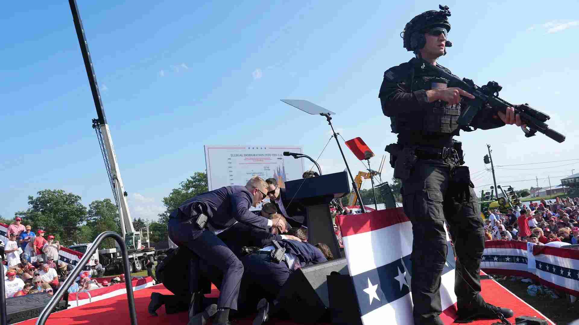 Secret Service Faces Scrutiny Over Security Lapse In Trump Rally