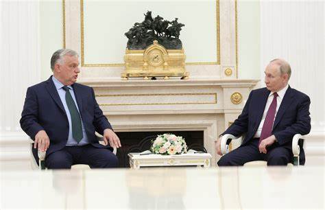 Hungary’s Prime Minister Orban Meets Putin In Moscow For “Peace Mission”