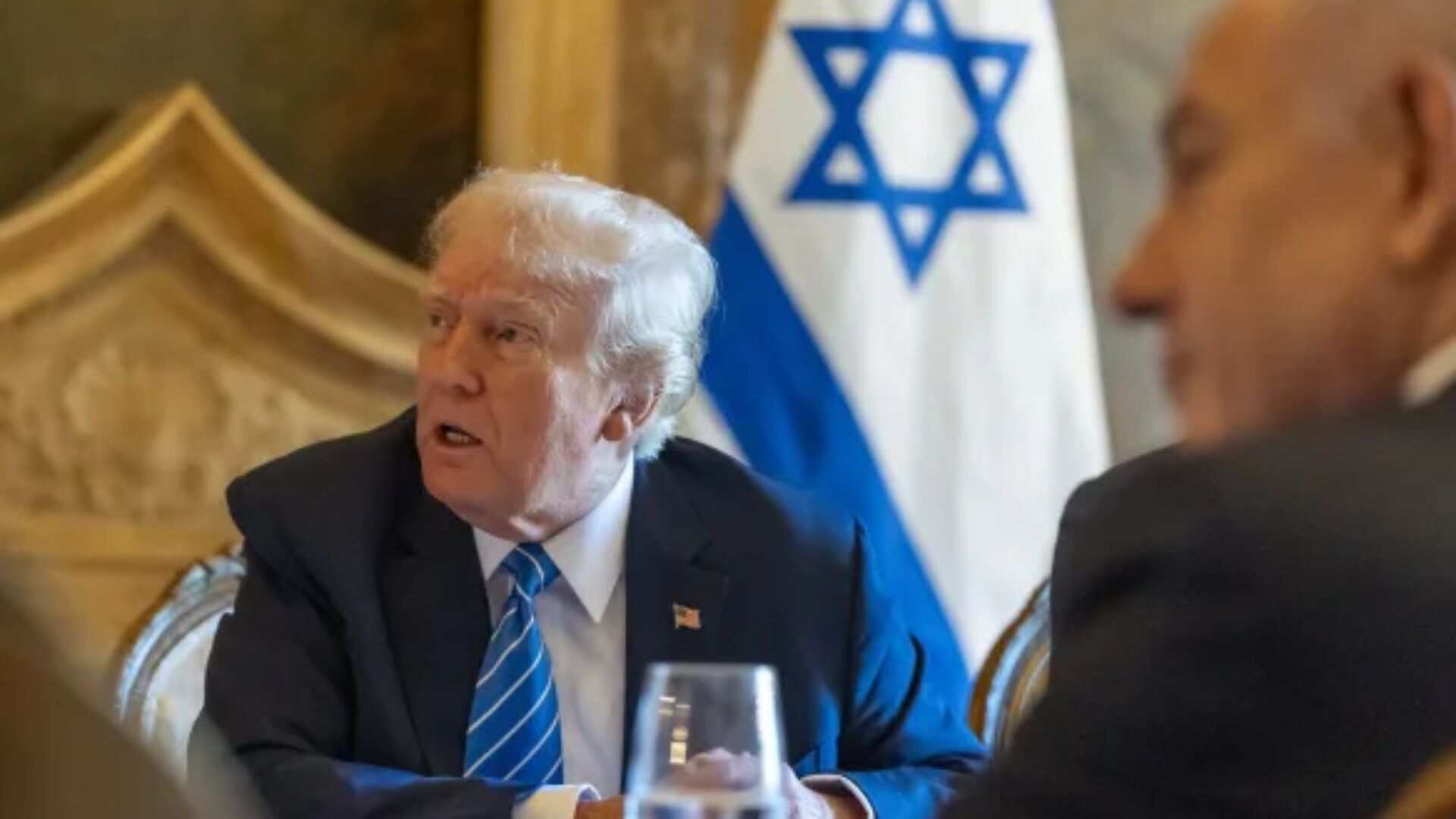 Trump’s Ear Injury Raises Questions After Mar-a-Lago Meeting With Netanyahu