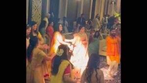 Radhika Merchant, Sister Anjali Dance In Joyous Garba Celebration Before Wedding