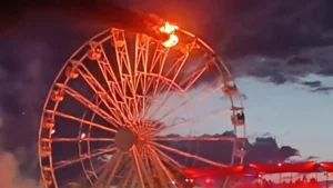 Fire on Ferris Wheel Injures 23 at Highfield Music Festival in Germany