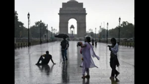 Heavy Rains Lash National Capital; IMD Issues Yellow Alert