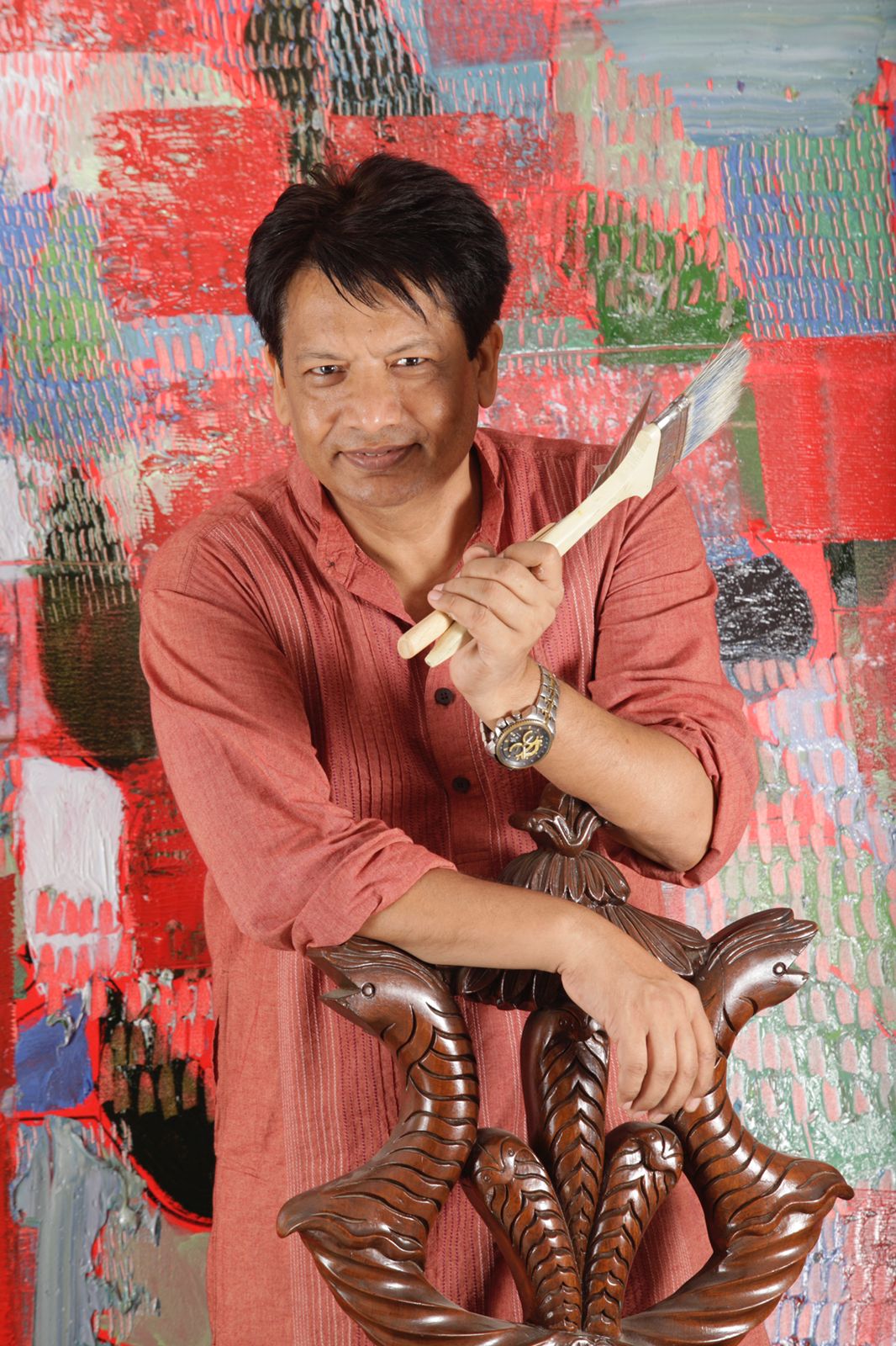 Hemraj: The Maestro of Contemporary Indian Art and His Spiritual Kinship with Buddha