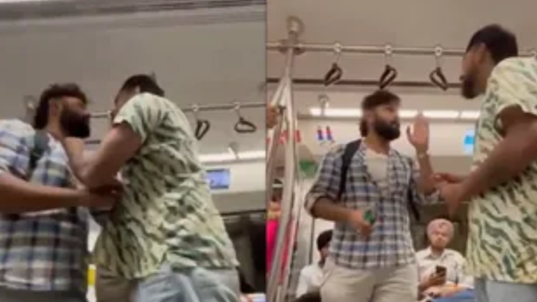 Delhi Metro Viral Argument