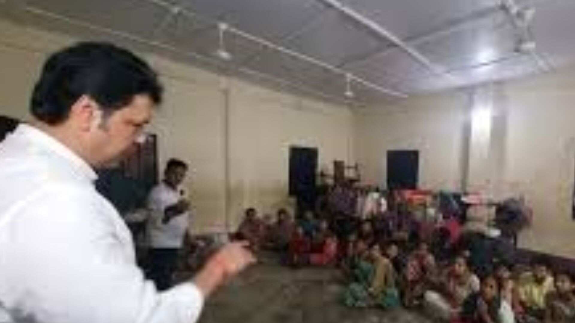 Biplab Kumar Deb Visits Landslide Victims And Flood-Displaced Residents In Ashwini Tripura