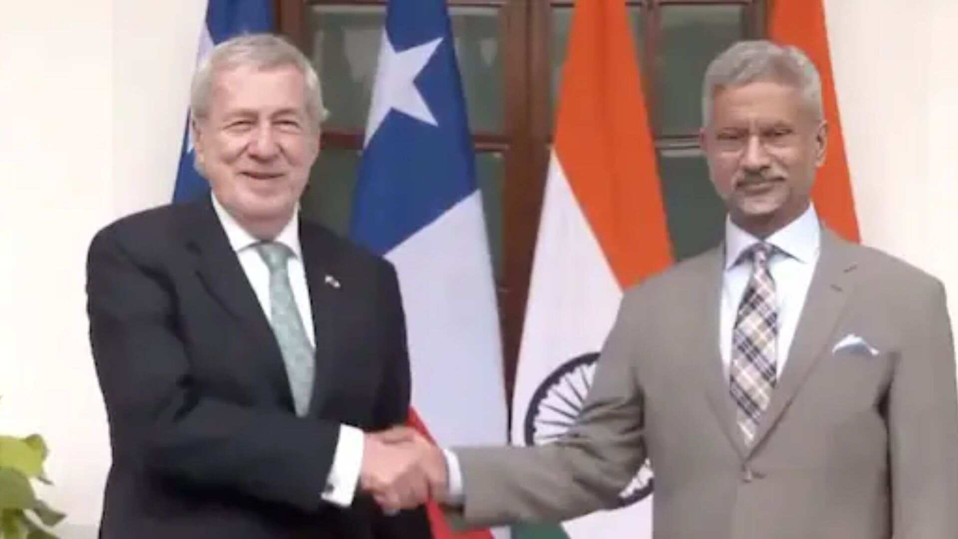 Chilean Foreign Minister Alberto Klaveren Arrives For Two-Day Visit To India