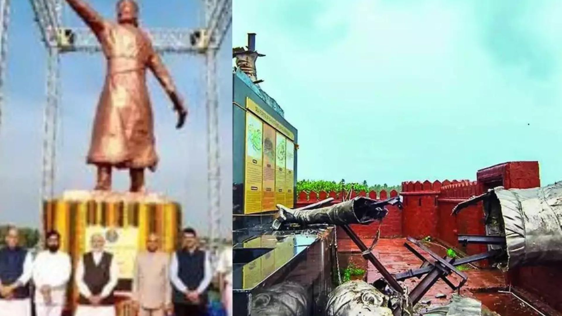 Congress Criticizes Modi For Shivaji Statue Collapse: “Will He Apologize For Prioritizing Ambitions Over Legacy?”