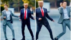 Watch: Elon Musk And Donald Trump Dance To ‘Stayin’ Alive’ “Haters Will Say This Is AI”