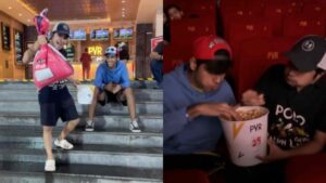 Viral Video: Influencer Collects 3 Kg Popcorn At PVR, Refills Tub 8 Times