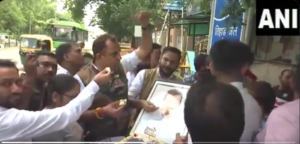 WATCH: Aam Aadmi Party Celebrates Delhi CM Arvind Kejriwal’s Birthday Outside Tihar Jail