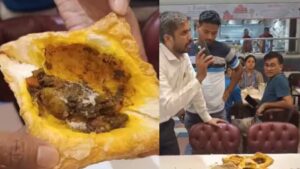 Man Finds Fungus In Patties At Varanasi Cafe | Watch Video