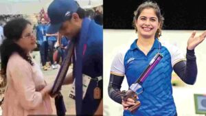 Manu Bhaker Leaves Chennai Event After Reporter Questions Mother About Viral Neeraj Chopra Video