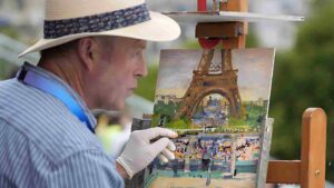 Meet The Artist Capturing Beach Volleyball At The 2024 Olympics