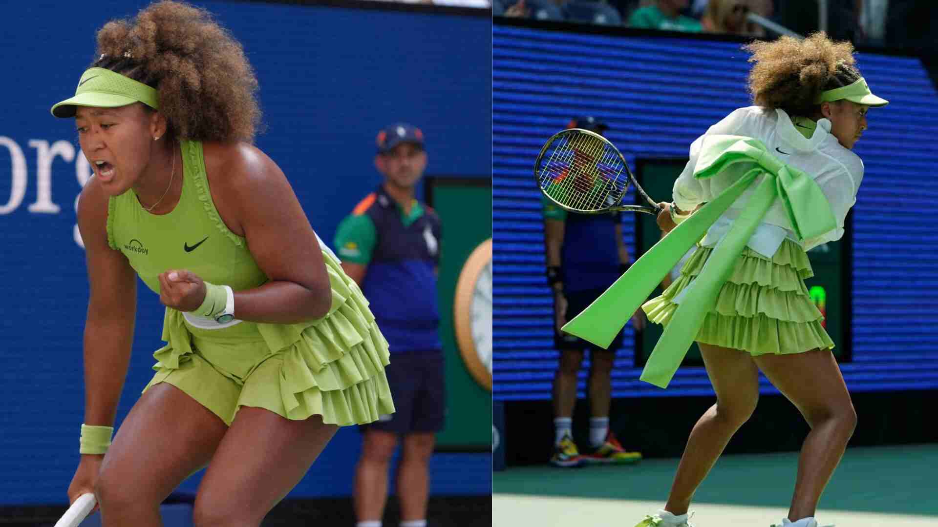 Naomi Osaka Stuns In Bow-Adorned Outfit At US Open, Fans Call It ‘Brat Summer’ Perfection