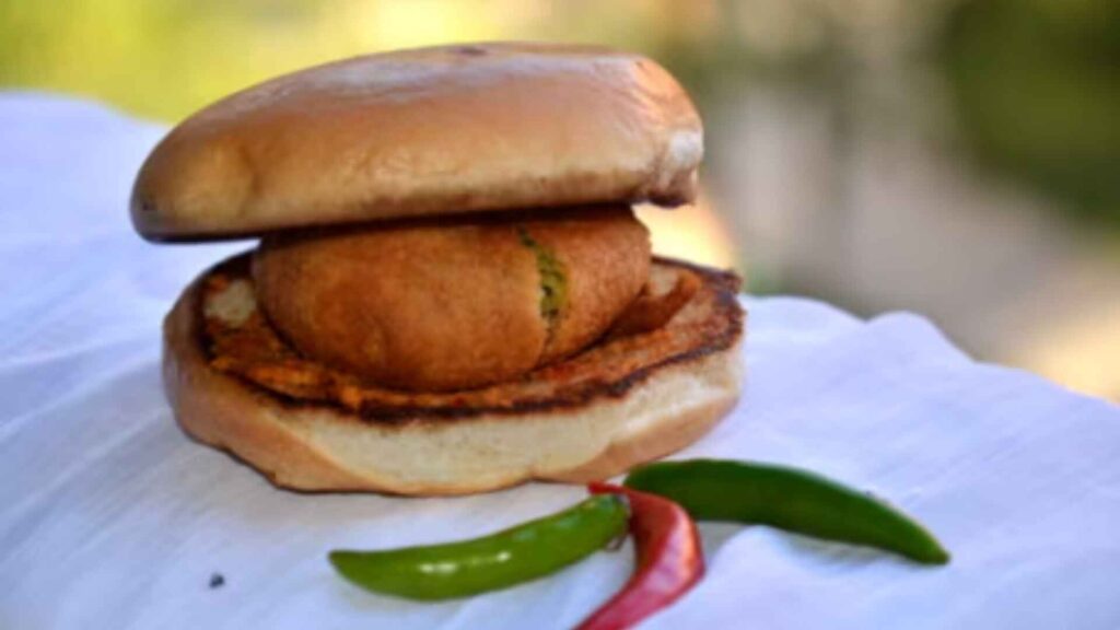 Nutty Sweet Potato Vada Pav