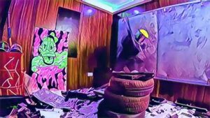 Stress Relief In Lagos: Nigerians Smash Away Worries In New ‘Rage Room’