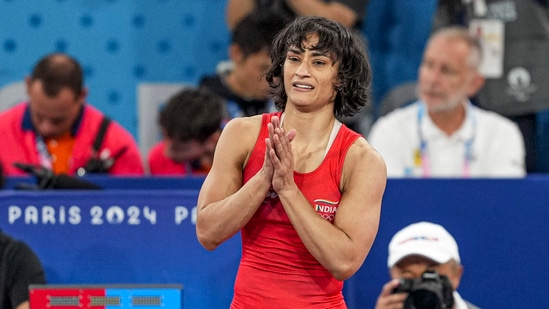 Wrestler Vinesh Phogat