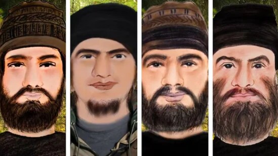 Jammu & Kashmir Police Release Sketches Of Four Suspected Terrorists In Kathua